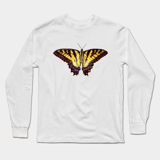 Tiger Swallowtail Butterfly Long Sleeve T-Shirt